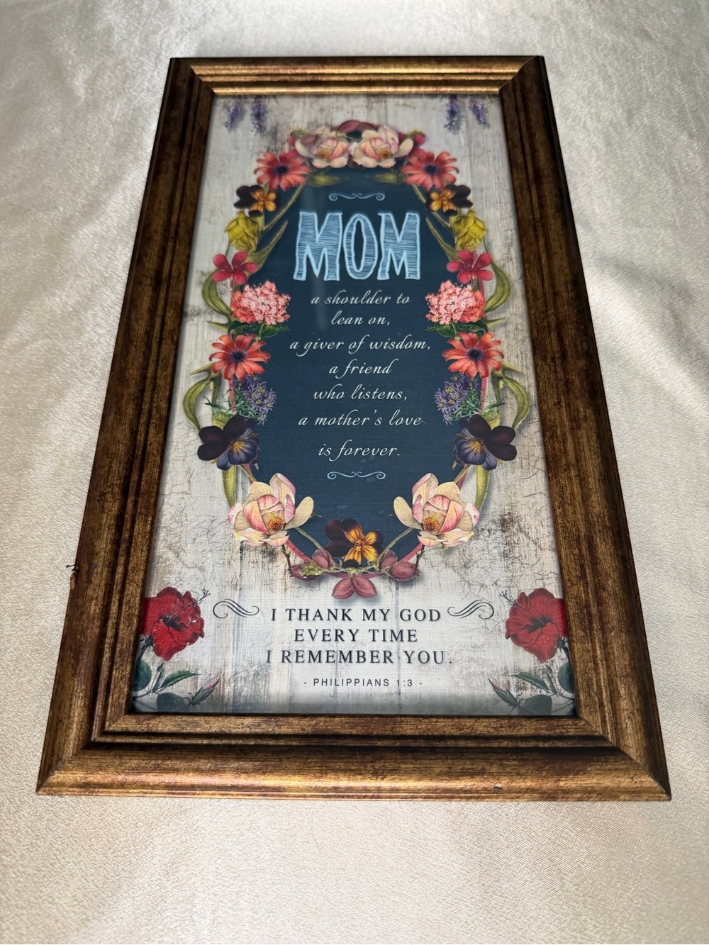 Carpentree ‘s Mom A Shoulder To Lean On... Framed art